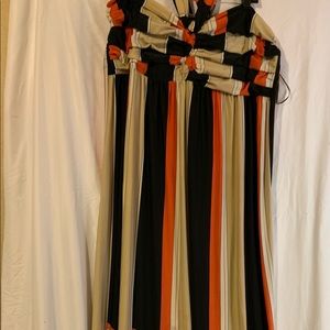 Ashley Stewart Halter Maxi Dress Size 24